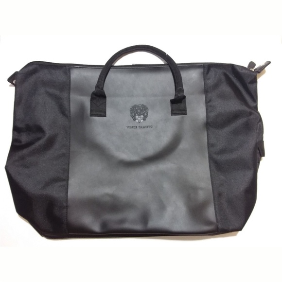 Vince Camuto leather duffle overnight travel bag Unisex - Picture 3 of 9